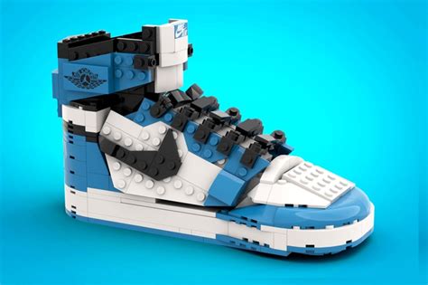 nike sneaker lego|jordan 1 Lego set.